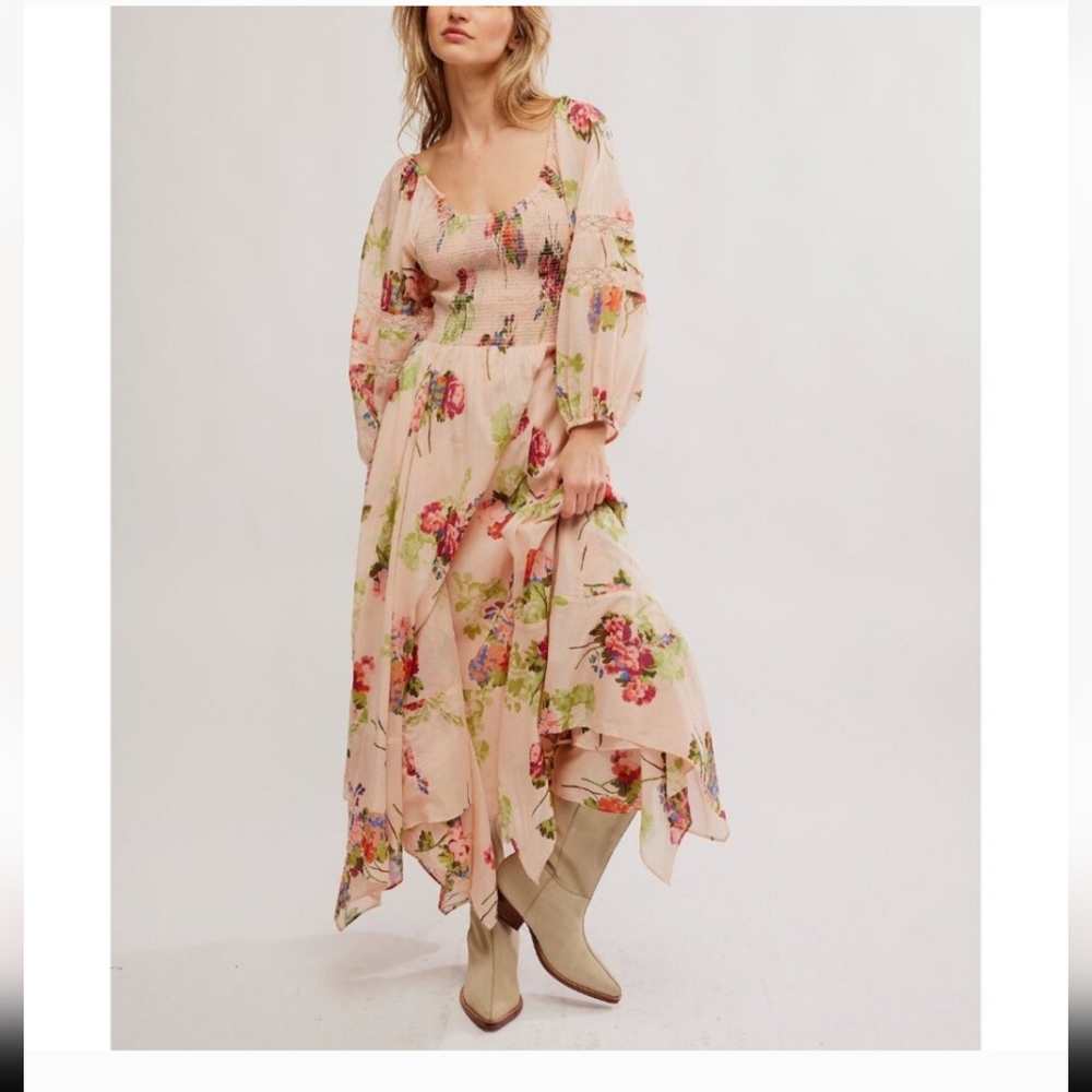 NWT FREE PEOPLE Morning Glory Maxi/ Tea Combo Size Small